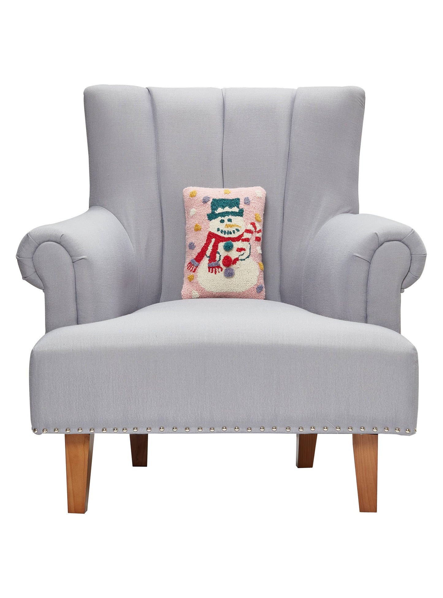 Snowman Wonderland Throw Pillow