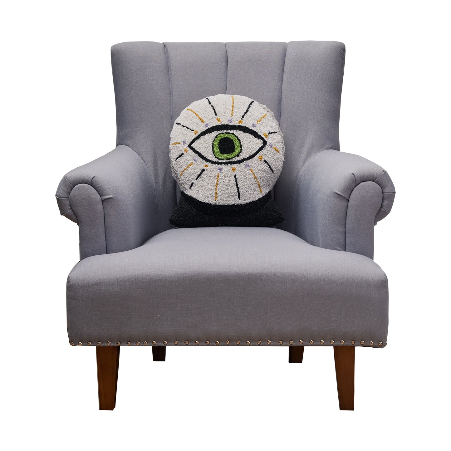 All Seeing Crystal Ball Pillow