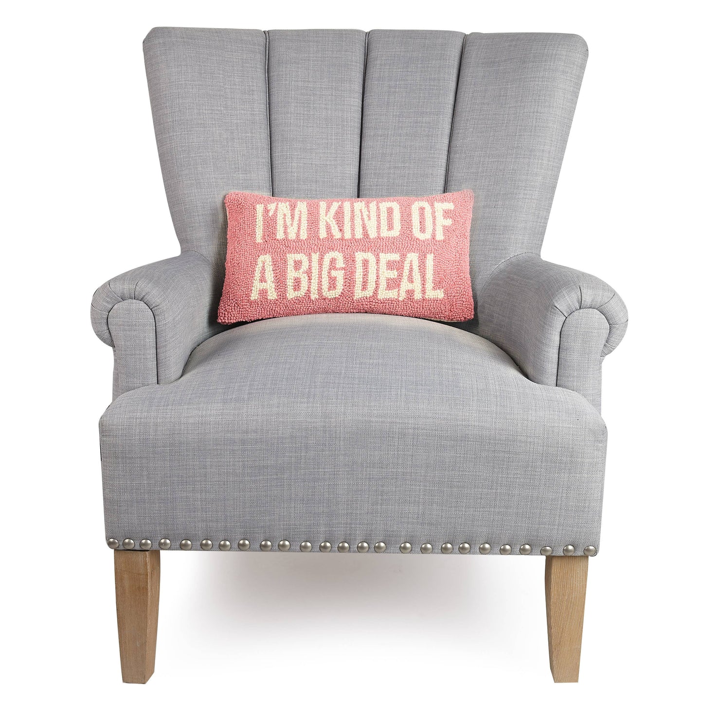 I'm a Big Deal Pillow - Pink