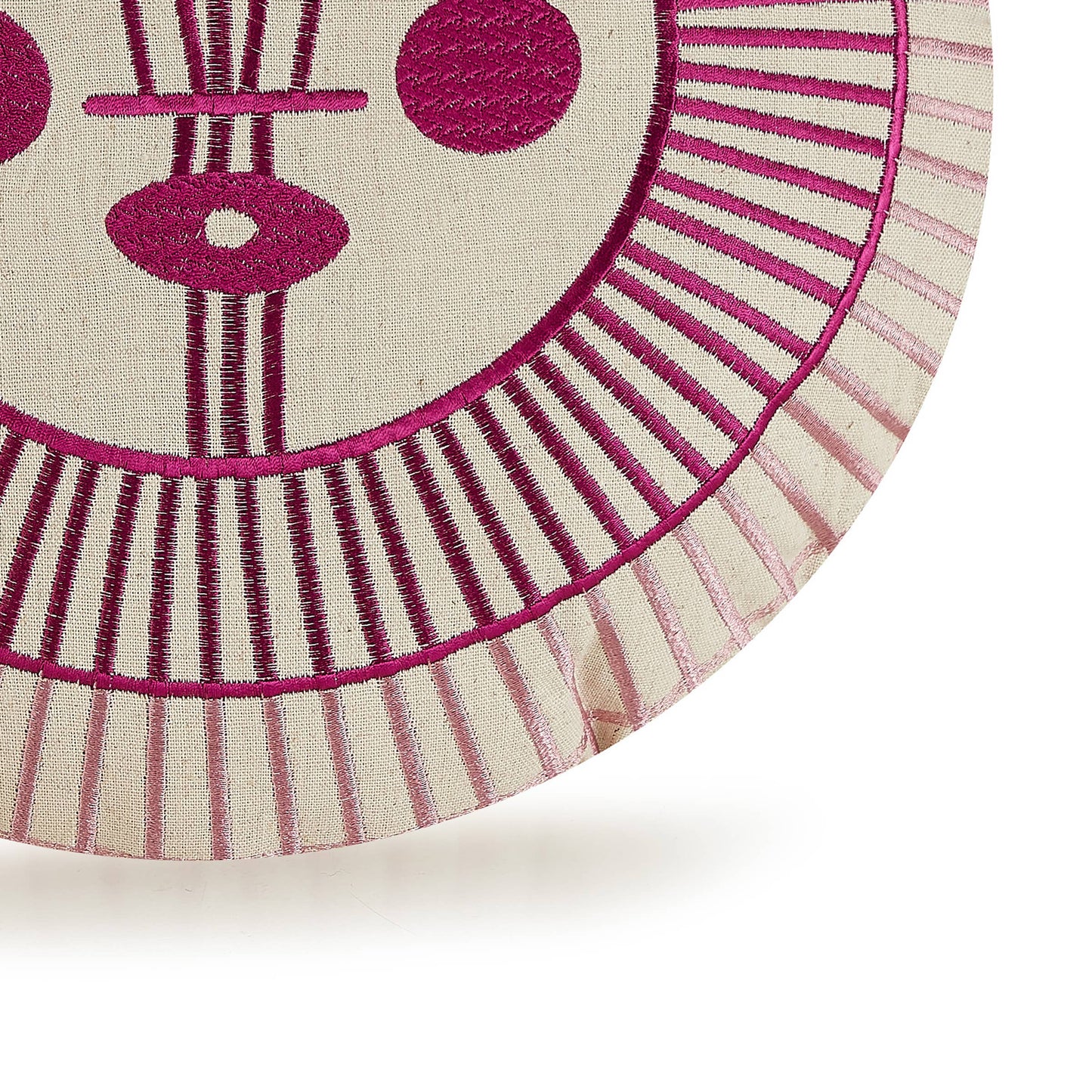 Crimson Sunrise Pillow