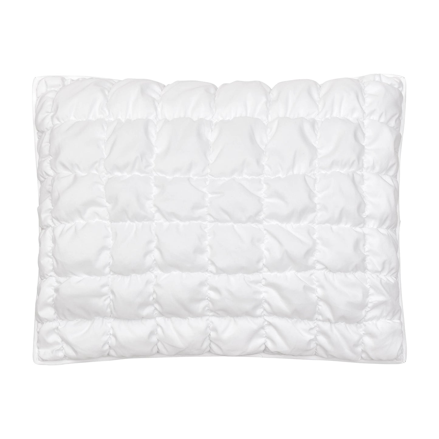 Dreamy Clouds Solid Quilt Set - White
