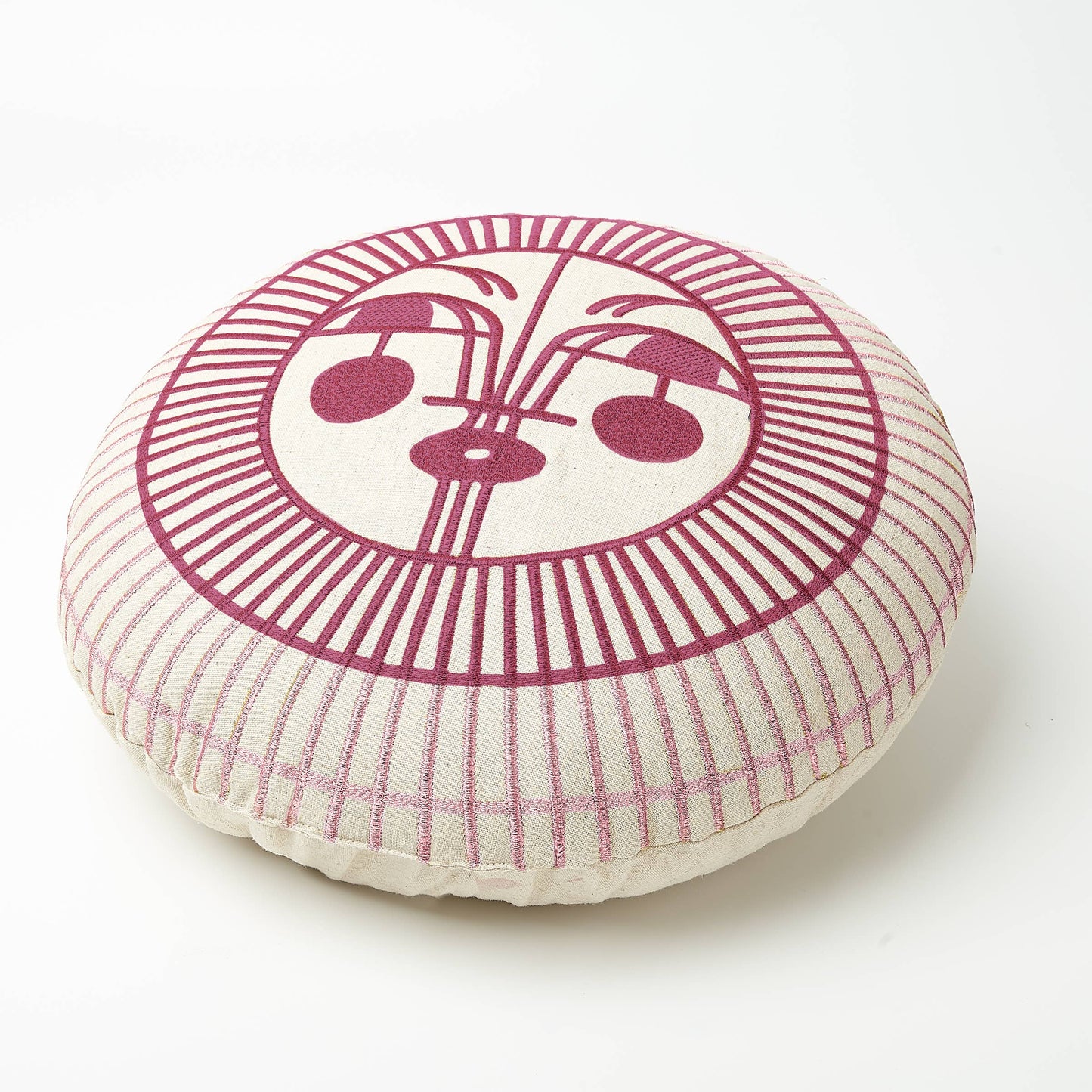 Crimson Sunrise Pillow