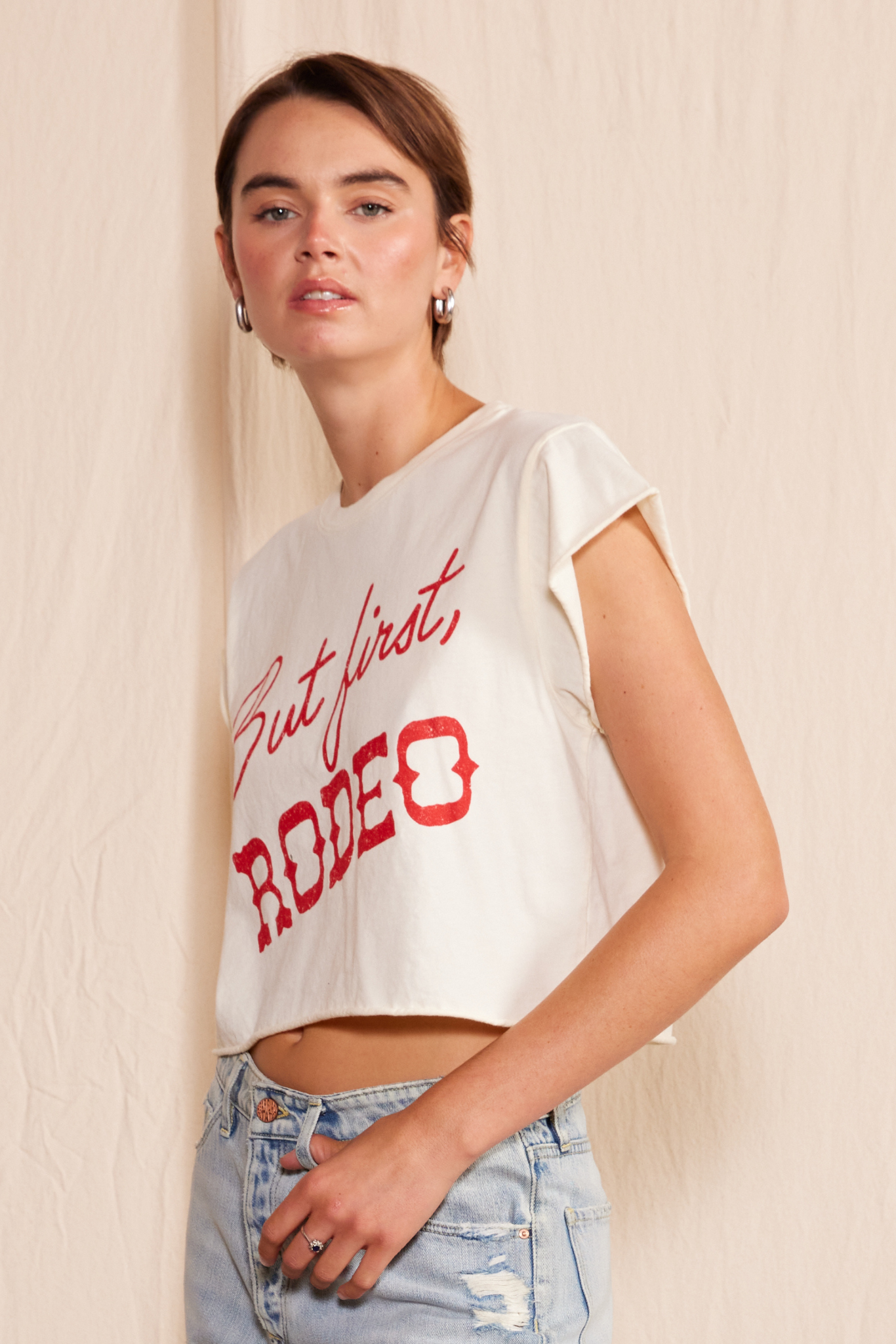 But First, Rodeo - Crop Top