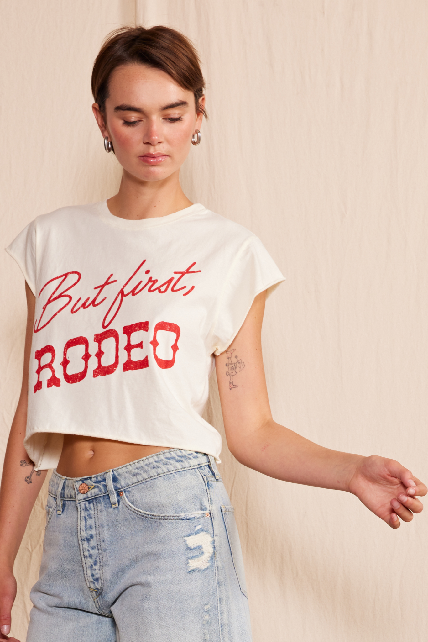 But First, Rodeo - Crop Top