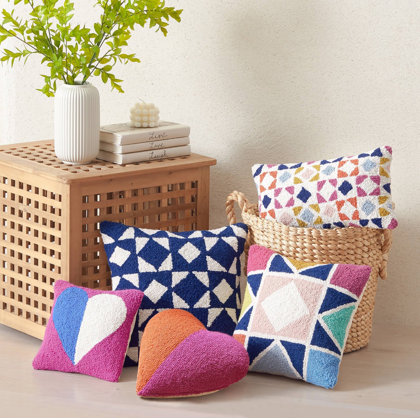 Pop Art x Pop Heart Pillow