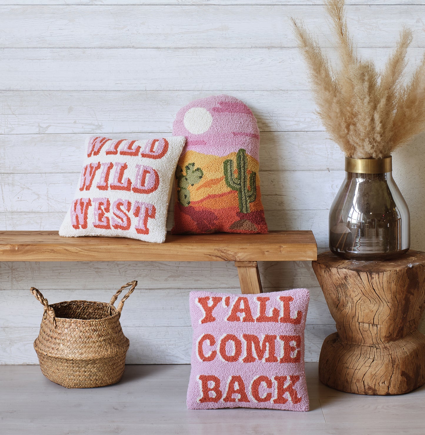 Wild Wild West Throw Pillow