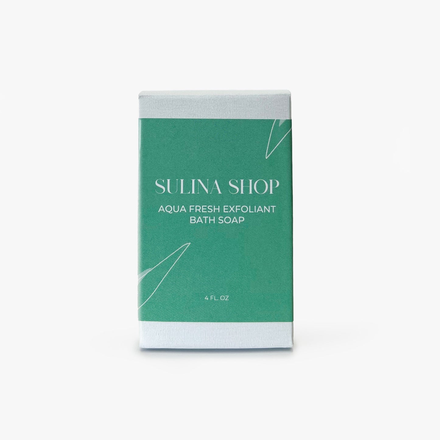 Aqua Fresh Exfoliating Bath Soap - Set of 4
