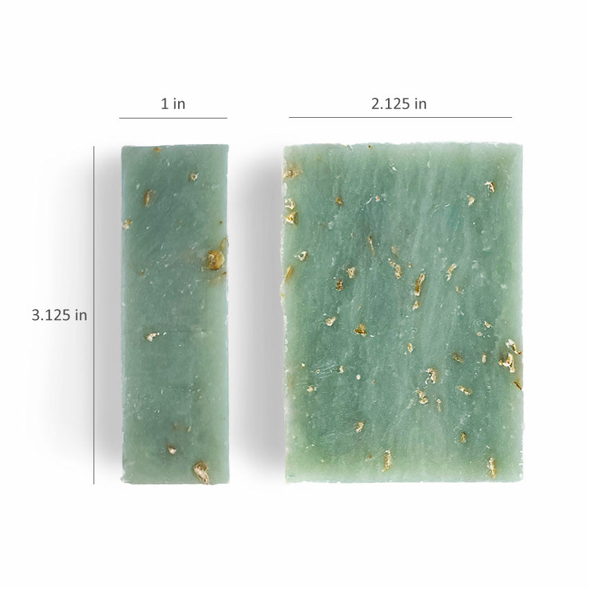 Aqua Fresh Exfoliating Bath Soap - Set of 4
