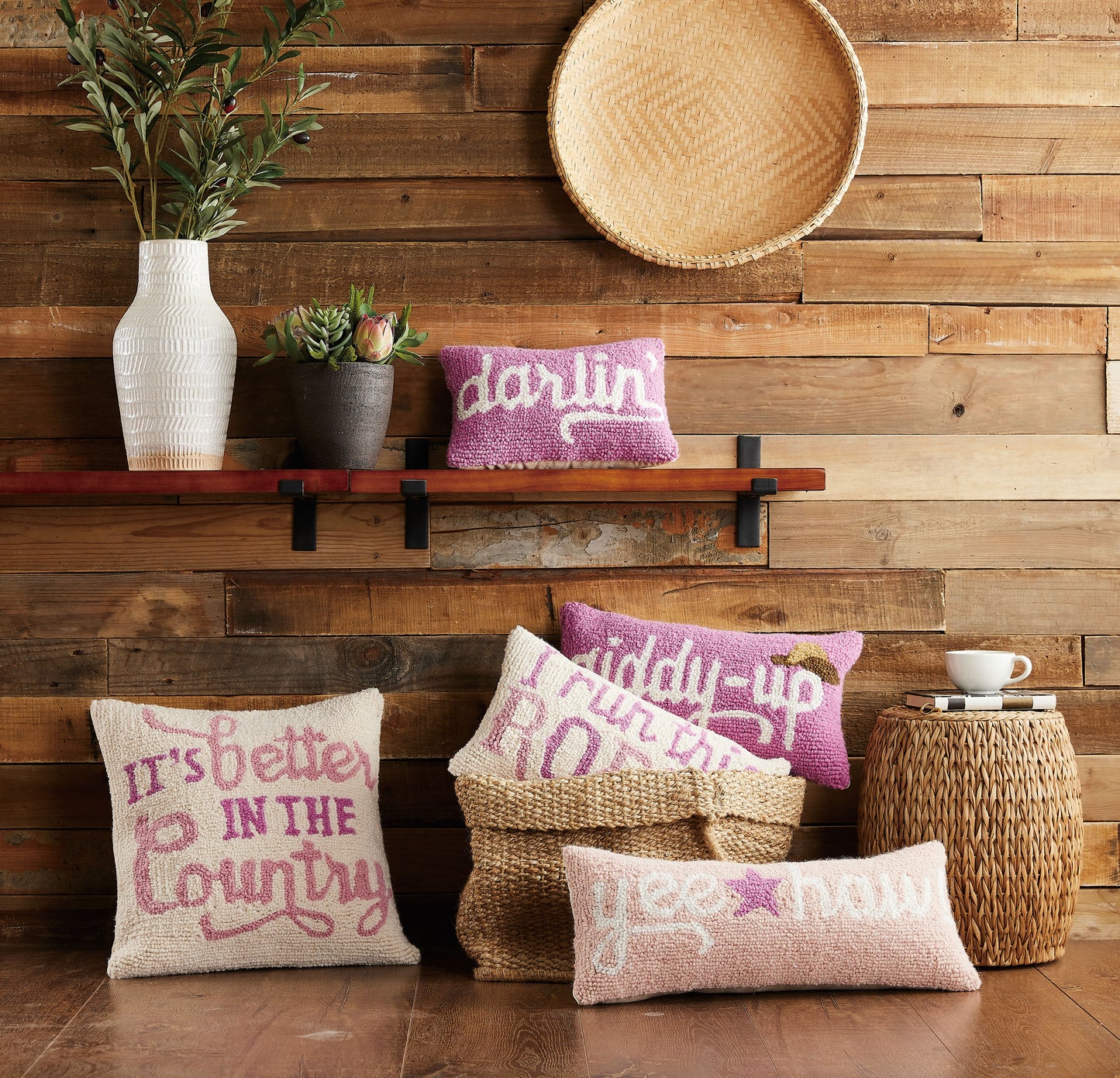 I Run This Rodeo Accent Pillow