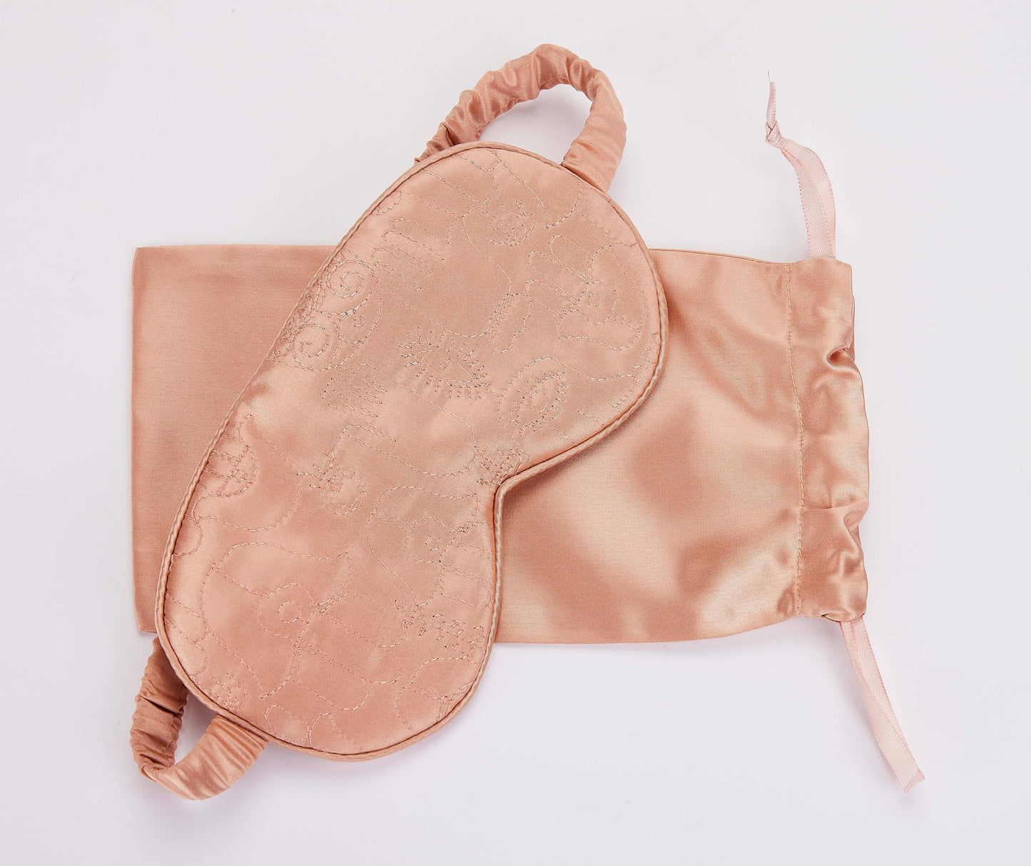Hamsa Eye Mask - Peach
