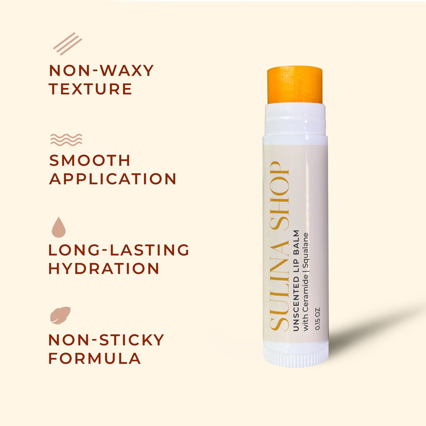 Unscented Lip Balm for Sensitive Skin
