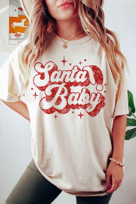 Santa Baby T-Shirt - Plus