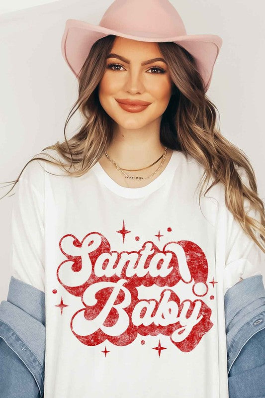 Santa Baby T-Shirt - Plus
