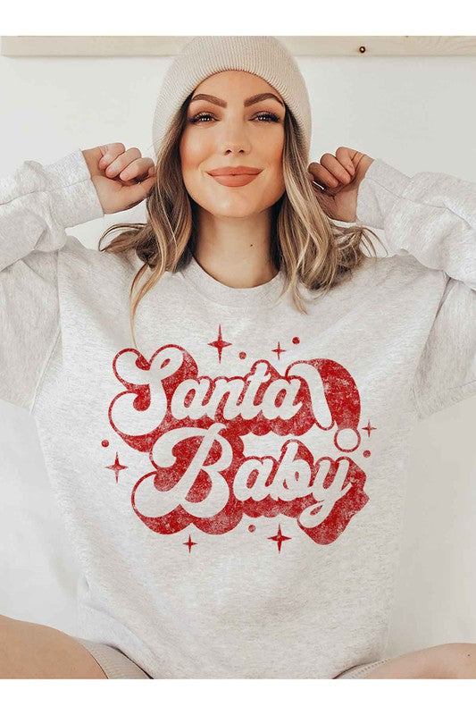 Santa Baby Christmas Sweatshirt