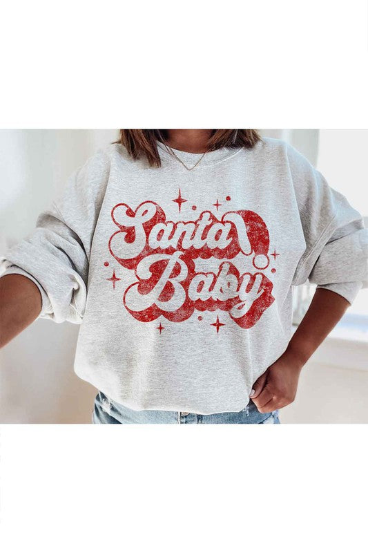 Santa Baby Christmas Sweatshirt