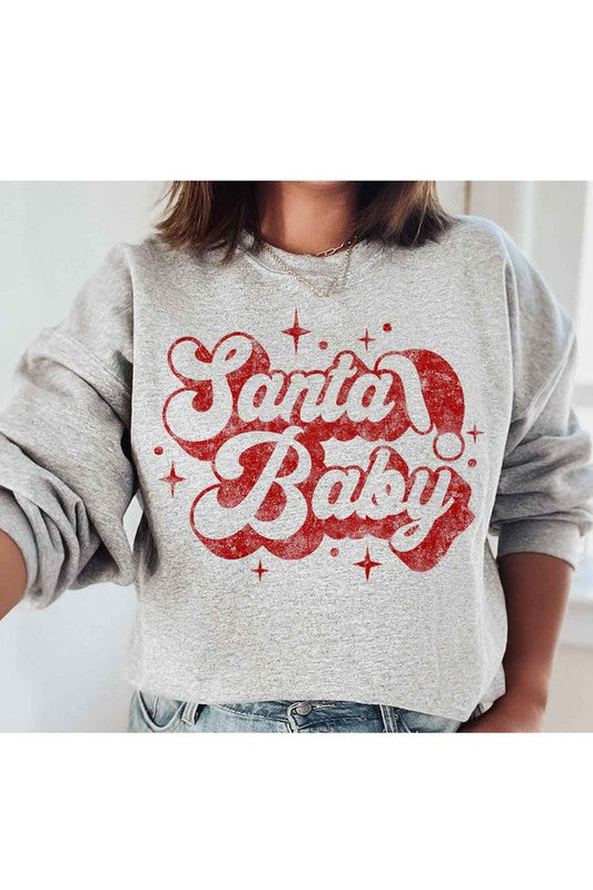 Santa Baby Christmas Sweatshirt