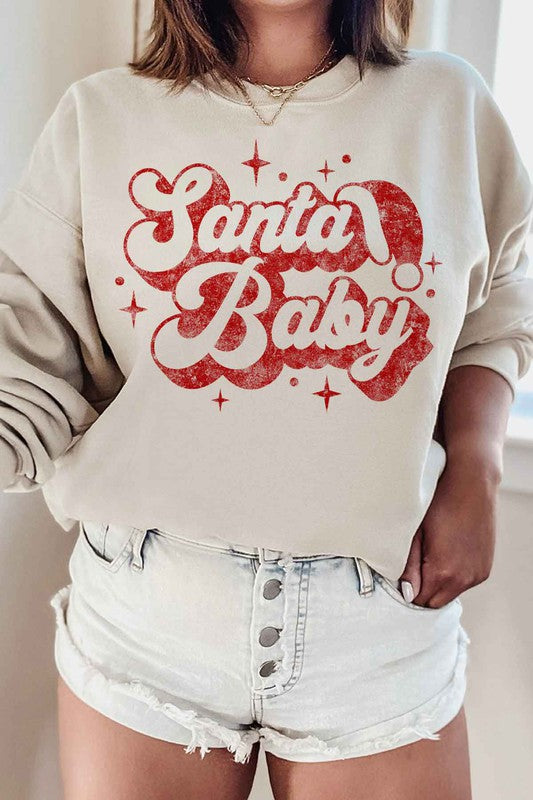 Santa Baby Christmas Sweatshirt