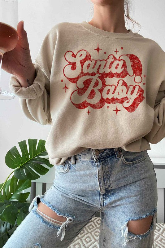 Santa Baby Christmas Sweatshirt