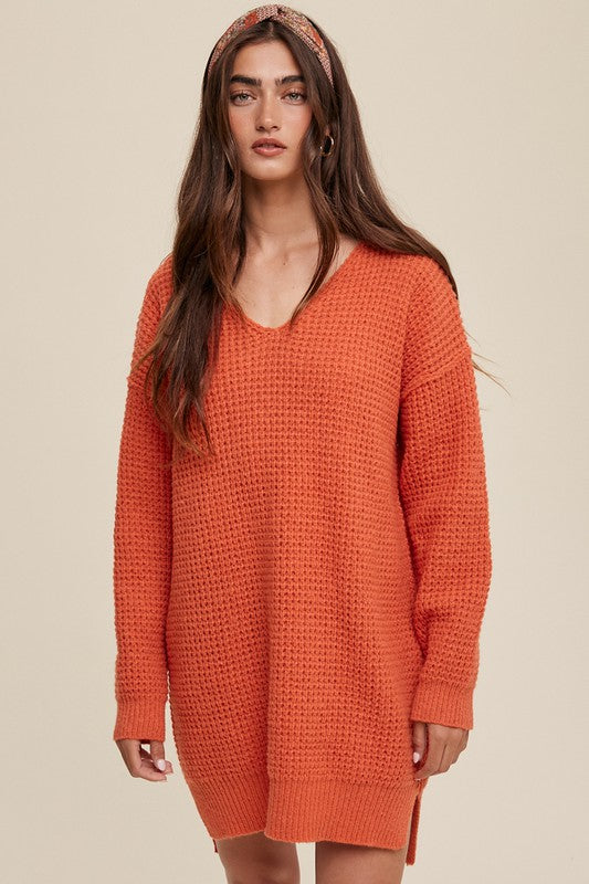 Rightfully Ribbed Knit Sweater