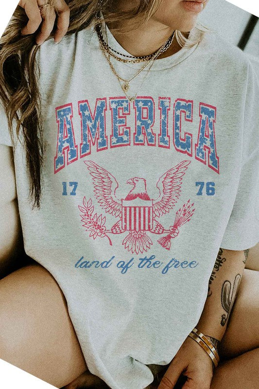 Land of the Free T-Shirt - Plus