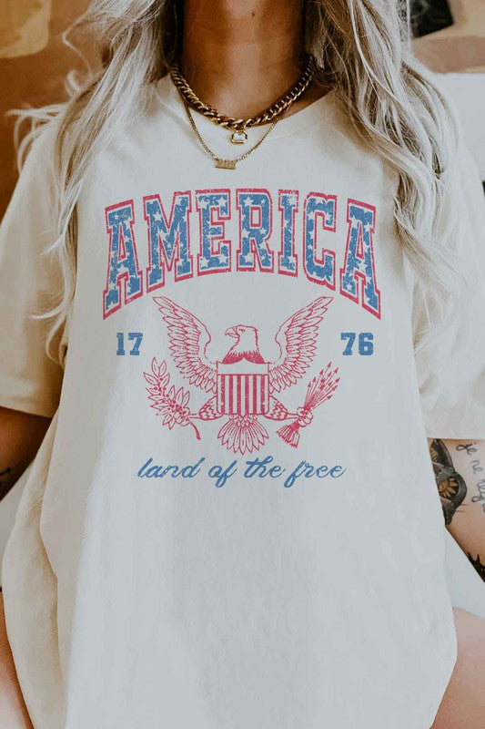 Land of the Free T-Shirt - Plus