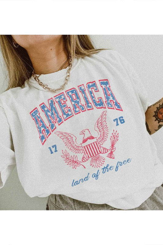 Land of the Free T-Shirt - Plus