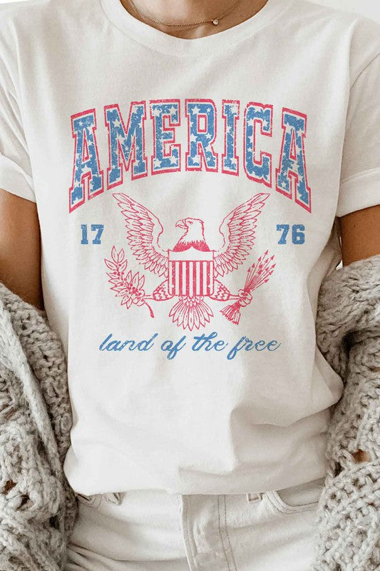 Land of the Free T-Shirt - Plus