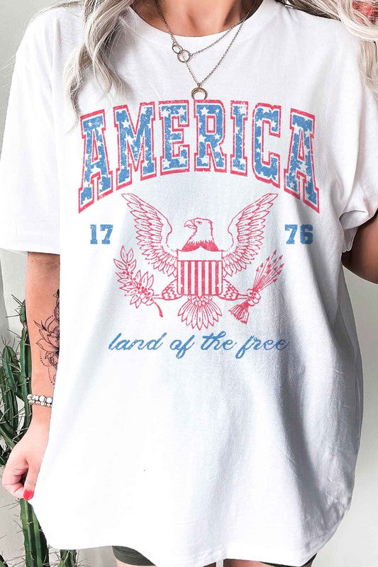 Land of the Free T-Shirt - Plus