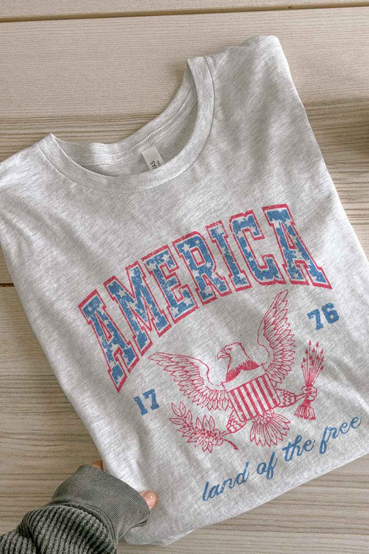 Land of the Free T-Shirt - Plus