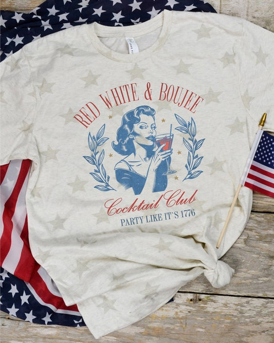 Red White and Boujee T-Shirt