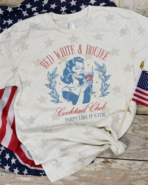 Red White and Boujee T-Shirt - Plus