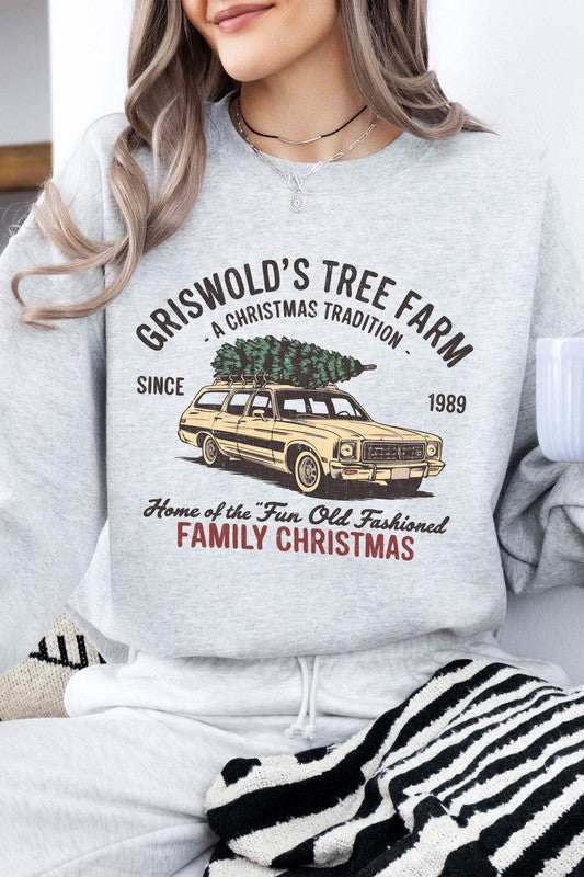 Christmas Fleece Sweatshirt