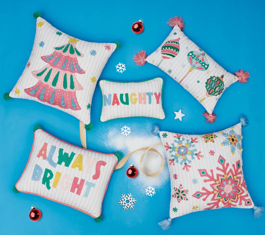 Double Trouble Throw Pillow