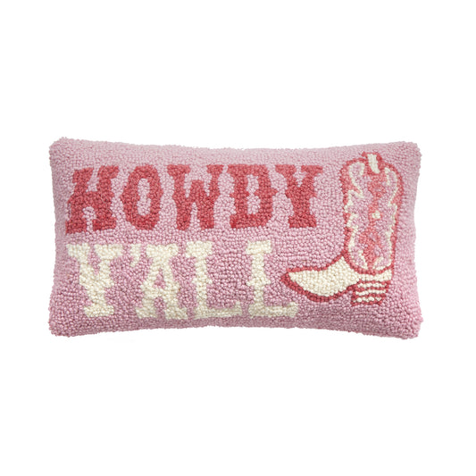 Howdy Y’all Throw Pillow