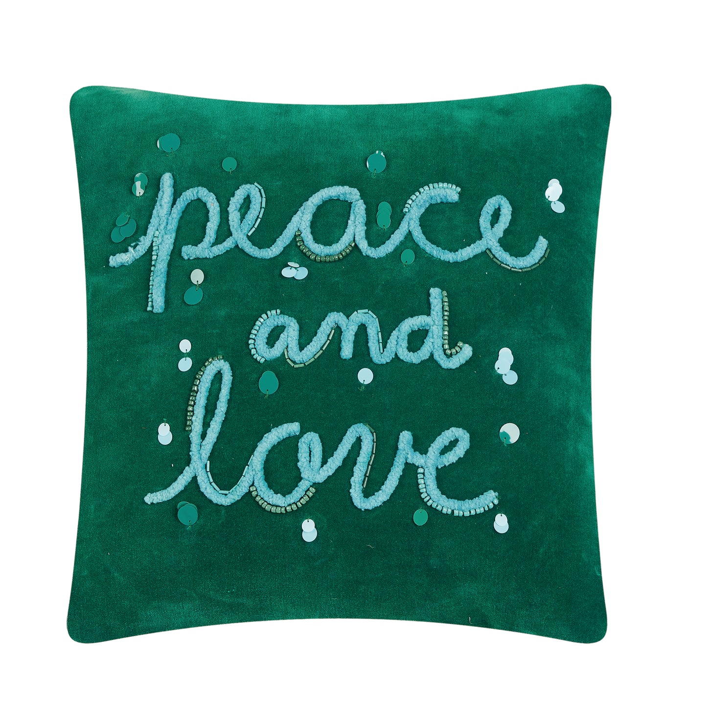 Peace & Love Decorative Pillow