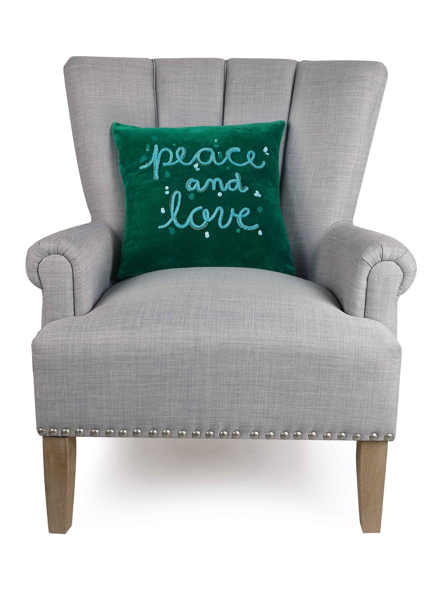 Peace & Love Decorative Pillow