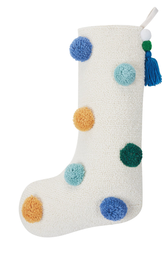 Pom Pom Part II Holiday Stocking