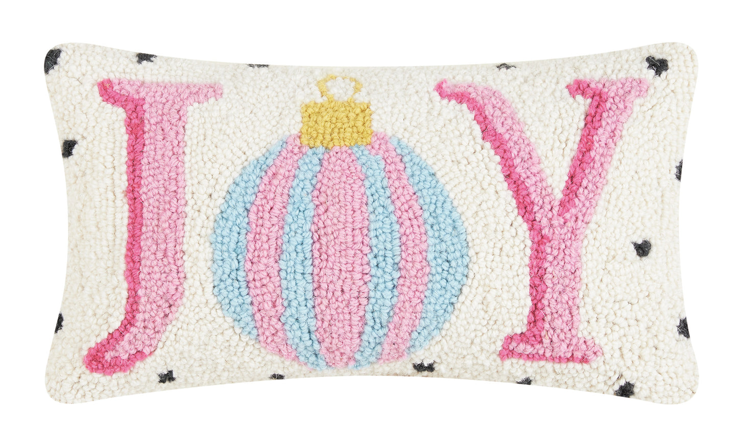 Spotted Joy Holiday Pillow