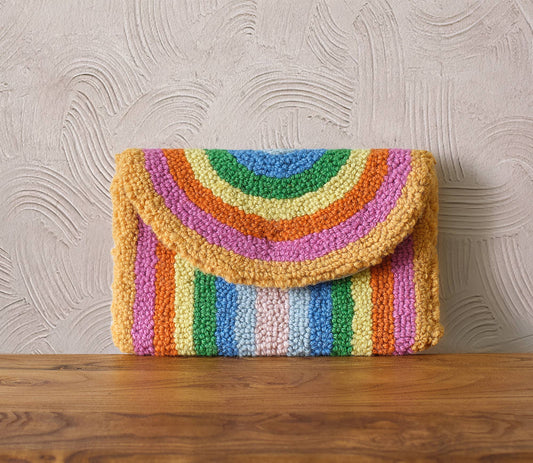 Rockin’ Rainbow Clutch