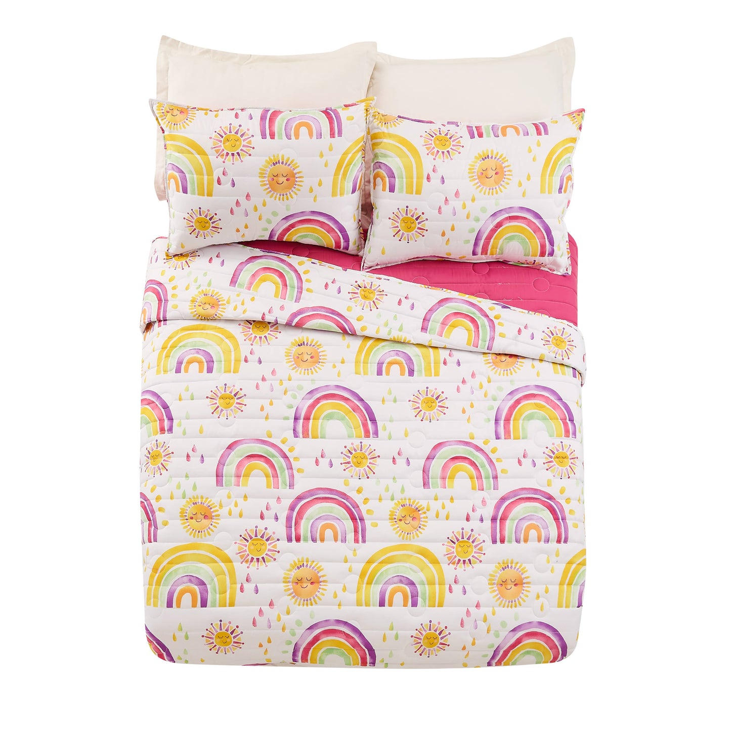 Rainbows & Sunshine Quilt Set