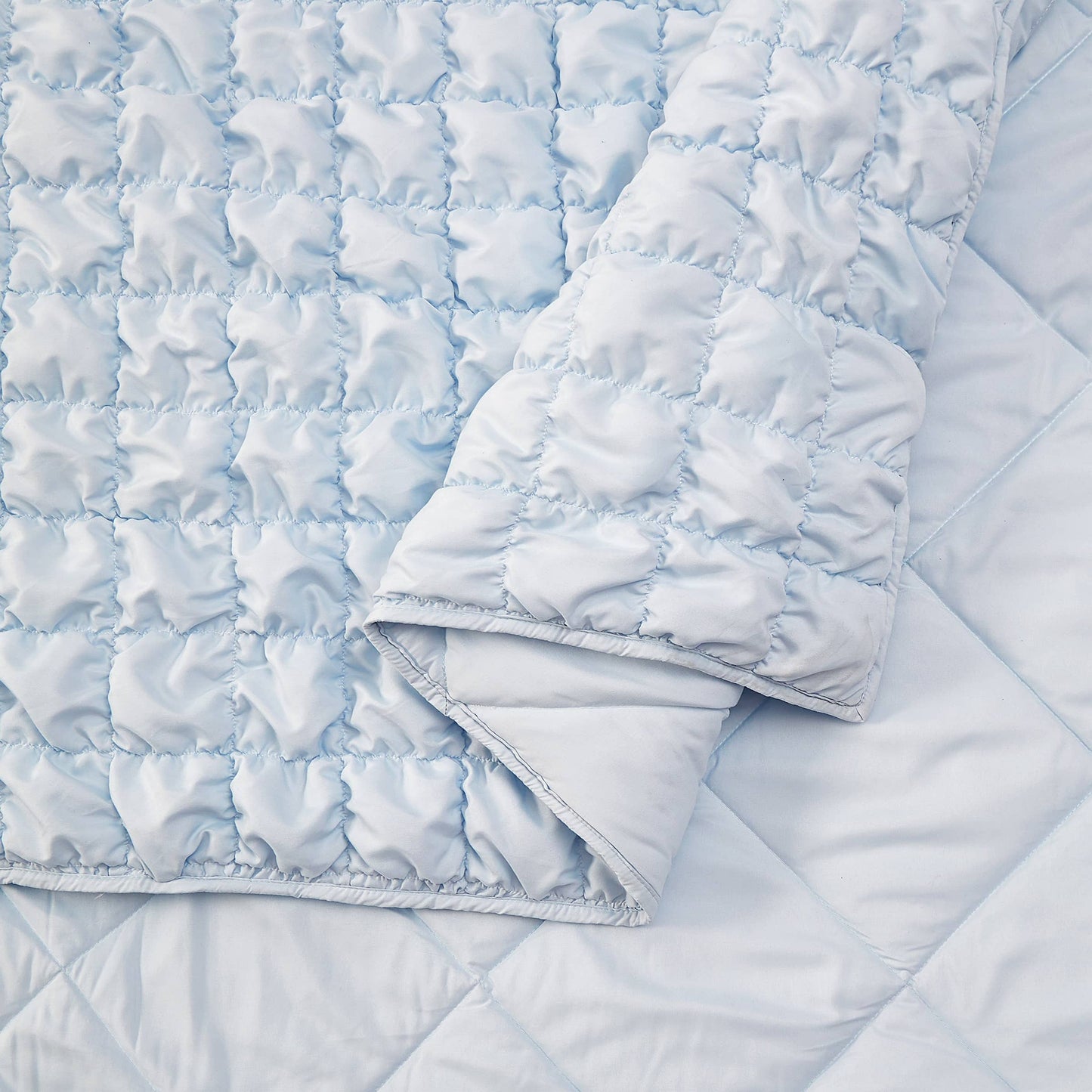 Dreamy Clouds Quilt Set - Blue