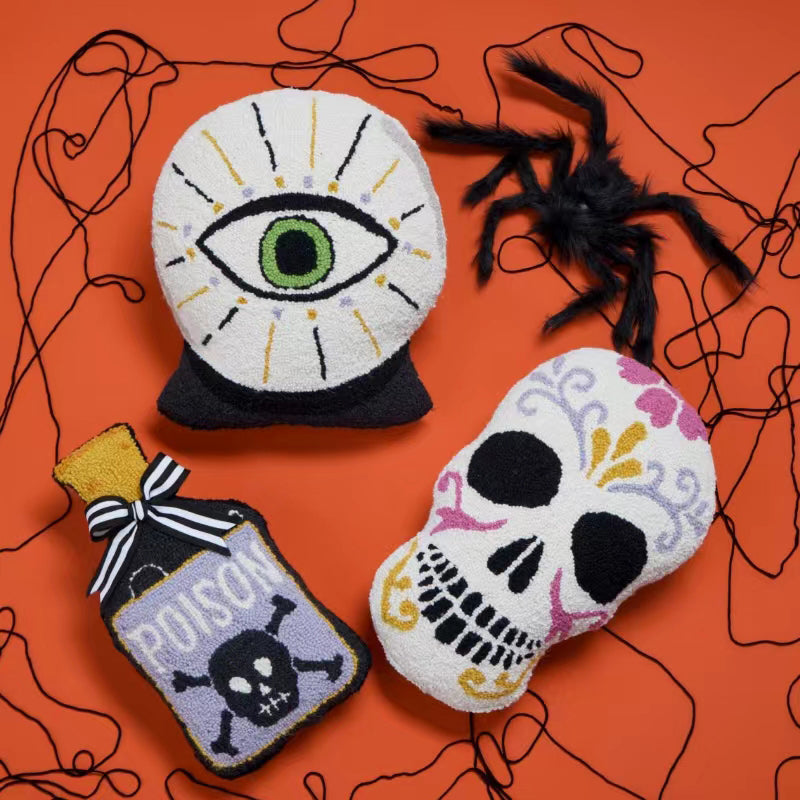 Sugar Skull Accent Pillow