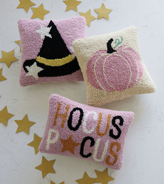 Pretty Pink Pumpkin Pillow