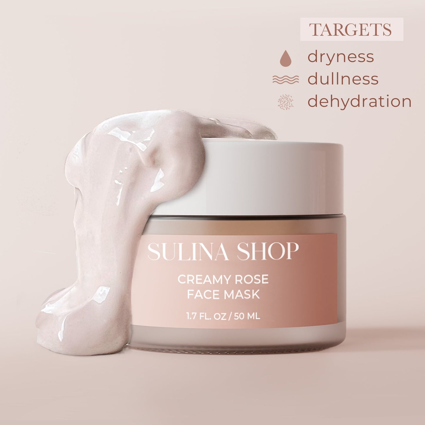 Rockin Rosé Face Mask