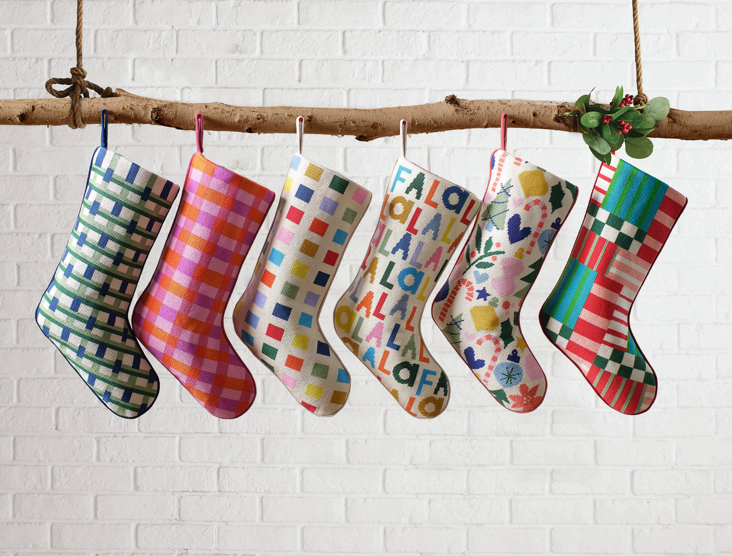 Colorful Christmas Stocking