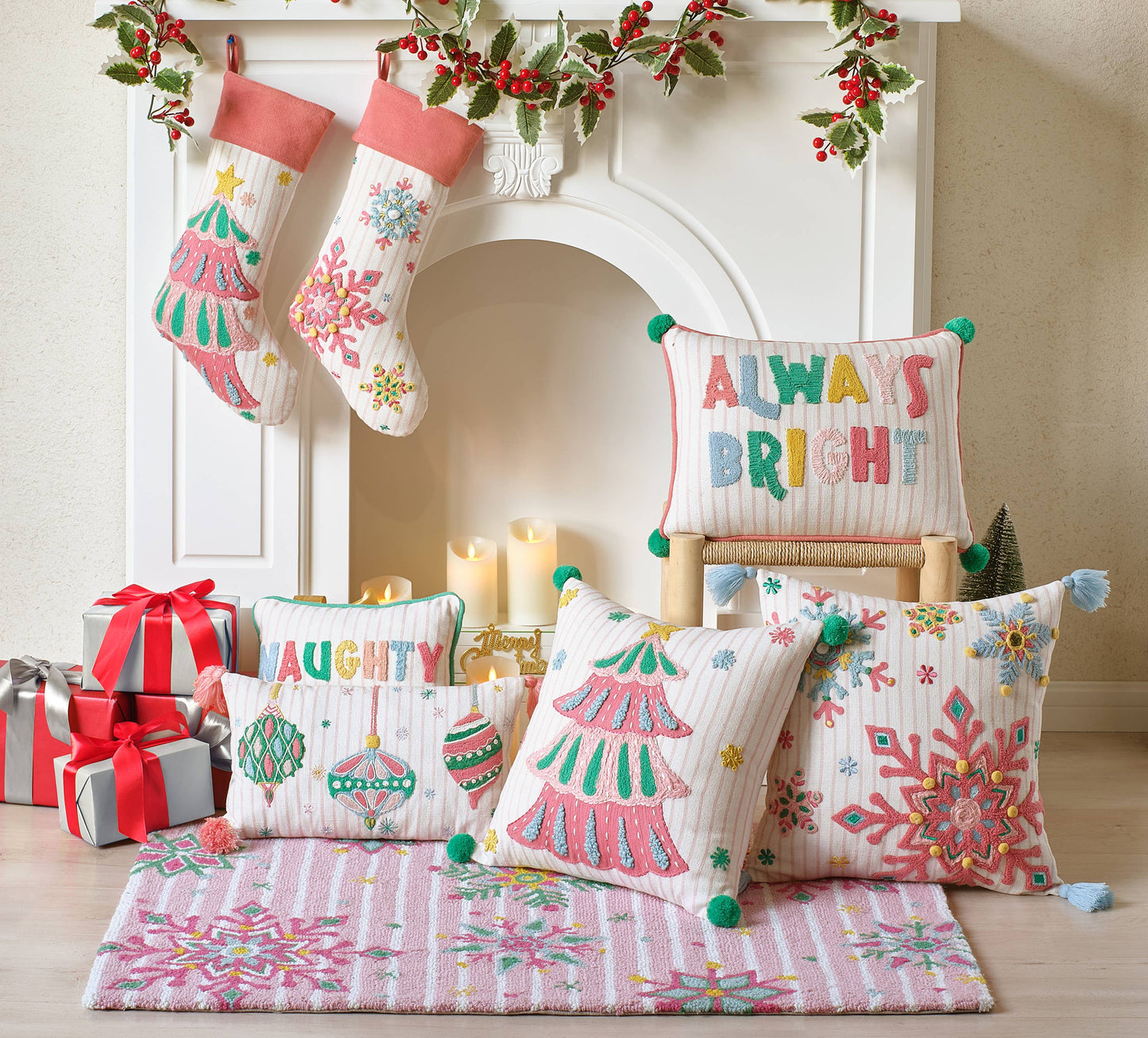 Double Trouble Throw Pillow