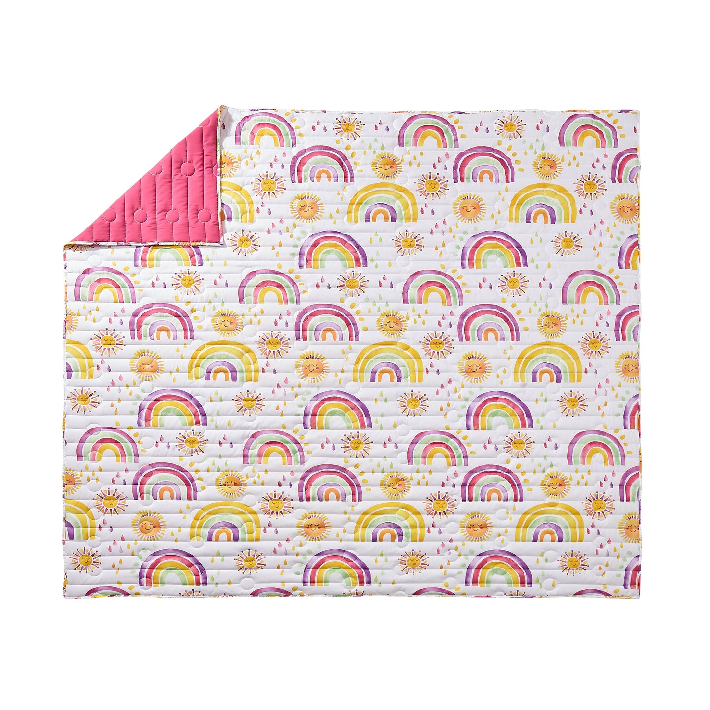 Rainbows & Sunshine Quilt Set