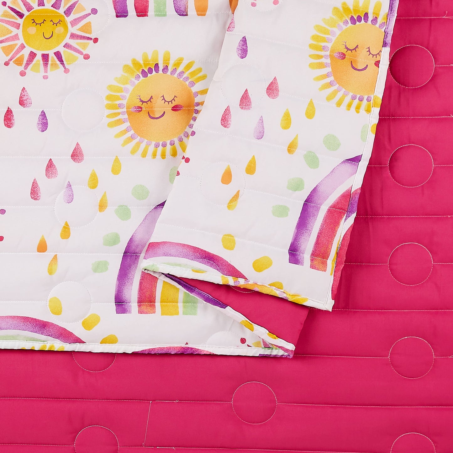 Rainbows & Sunshine Quilt Set