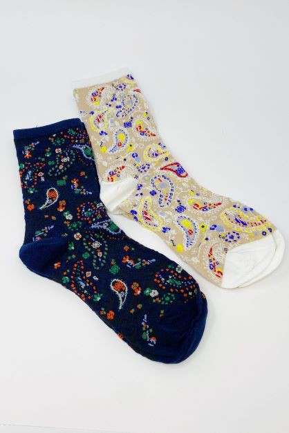 Paisley Party Socks Set