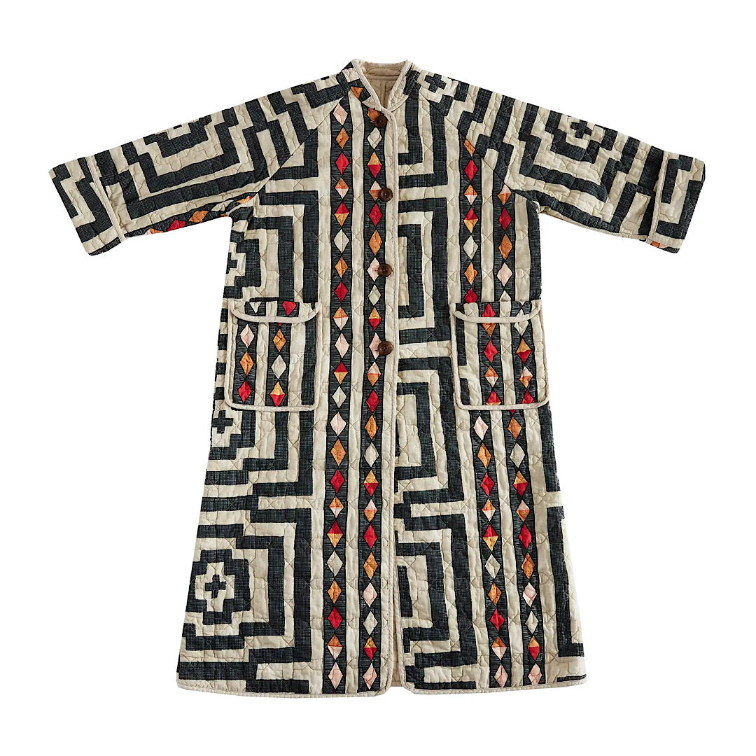 Justina Blakeney multi-colored Hypnotic Robe.